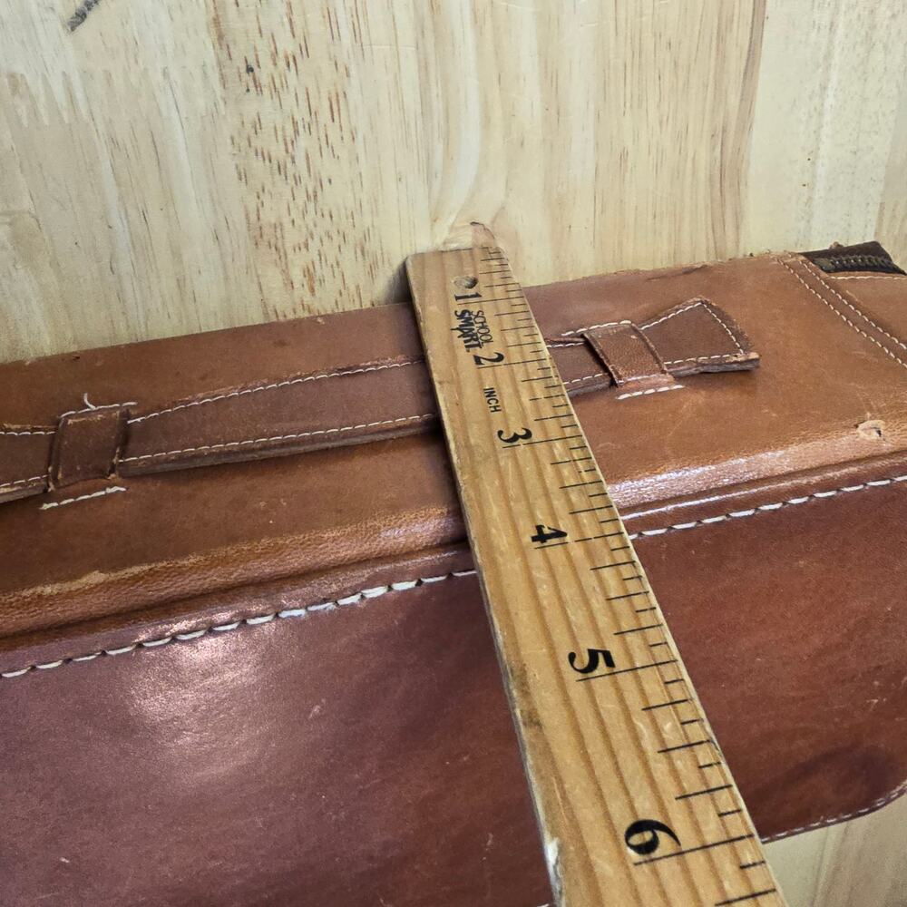 Vintage Mens Travel Toiletry Vanity Grooming Case Bag - Picture 10 of 10